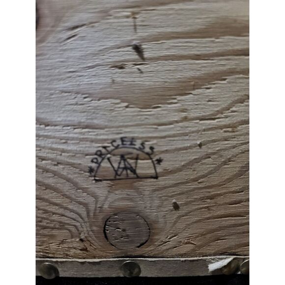 Vintage MCM Signed 1973 Nails on Wood Circle String Wall Art Retro Boho - Picture 4 of 5